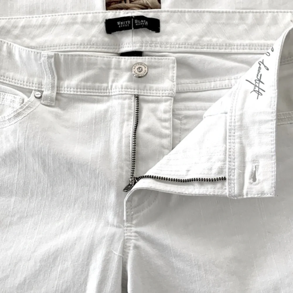 WHBM White Blanc Bootcut Jean - Picture 9 of 14